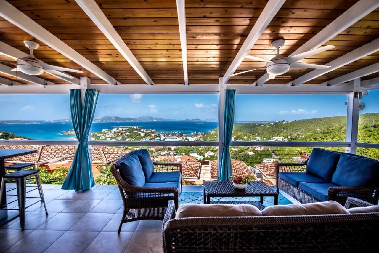 Fantastic Penthouse At Sunset Serenade Suites Cruz Bay Exterior foto