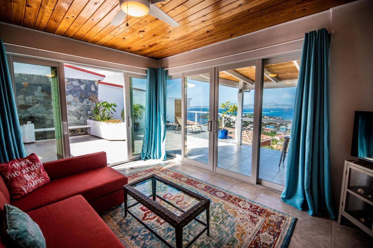 Fantastic Penthouse At Sunset Serenade Suites Cruz Bay Exterior foto